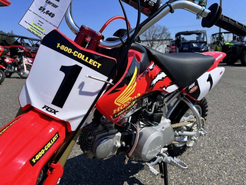 2022 Honda® Dirt Bike Motorcycle CRF50F For Sale - Image 2