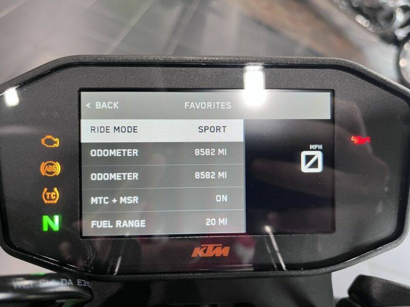 2020 KTM Sportbike Motorcycle 790 Duke - Image 9