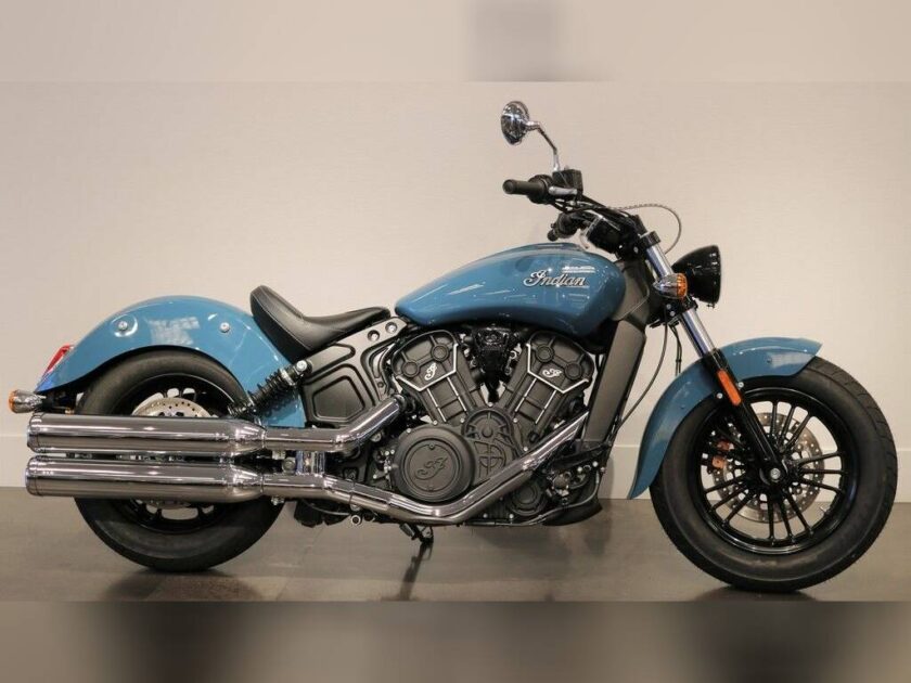 2022 Indian Scout® Sixty ABS Storm Blue - Image 8