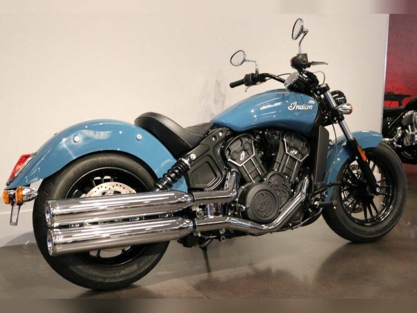 2022 Indian Scout® Sixty ABS Storm Blue - Image 9